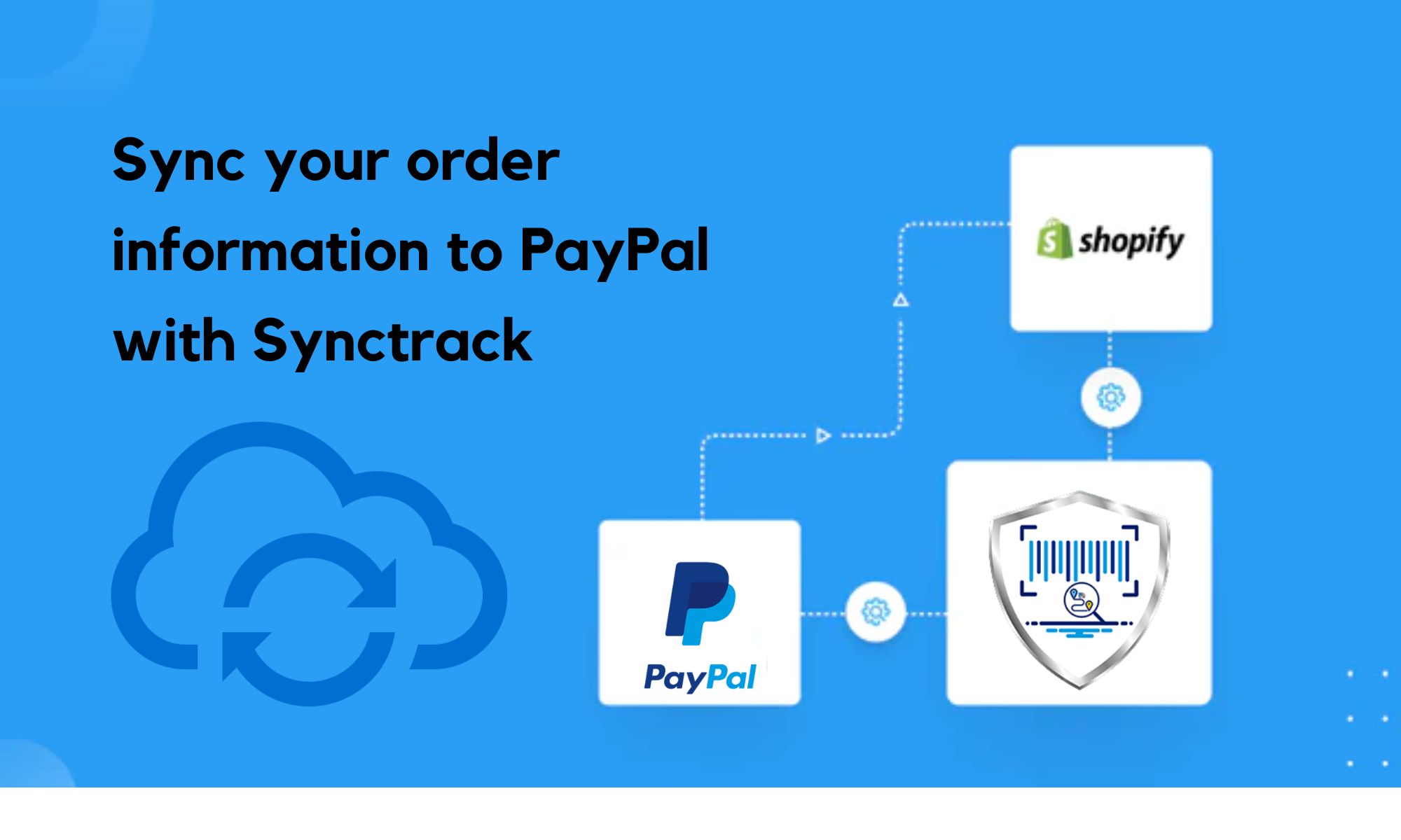 Sync your order information to PayPal with Synctrack